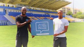 Estoril renovou patrocínio com a Volkswagen e os jogadores aplaudiram a novidade