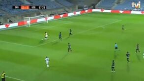 Kovacevic calculou mal a saída e o St. Gilloise fez assim o golo do empate
