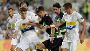 A crónica do Sporting-St. Gilloise, 2-2: Mais vale começar a decorar as caras