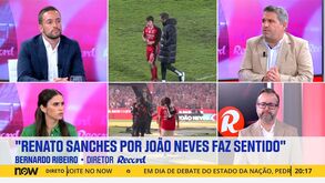 Bernardo Ribeiro e a saída de João Neves: «Trocar menino da formação por outro faz sentido, mas Renato Sanches tem dose de risco»