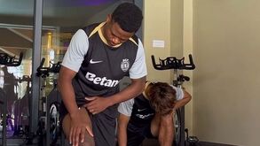 Sporting realiza treino de recuperação ainda sem Debast e Hjulmand