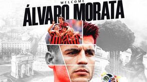 Álvaro Morata é reforço do Milan 