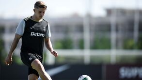 Gyökeres reintegrado foi a novidade no treino do Sporting