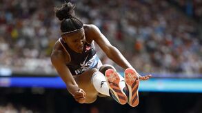 Agate de Sousa em 2.ª no salto em comprimento do Meeting de Londres da Liga Diamante