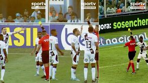 Caricato: árbitro mostra dois amarelos ao mesmo jogador, mas só o expulsa... ao terceiro
