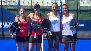 Seleção feminina estreia-se no Europeu de padel com vitória sobre a Bélgica