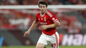 João Neves é o 6.º sub-19 mais valioso: saiba quanto aumentou a cotação do médio do Benfica