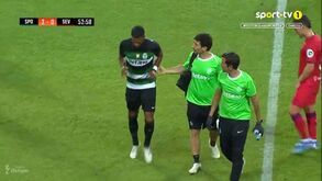Depois de Nuno Santos, também St. Juste saiu lesionado: central com novo problema muscular