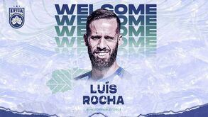 Lateral Luís Rocha prossegue a carreira na Grécia