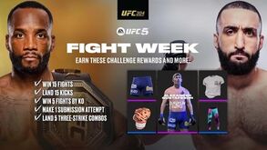 EA Sports UFC 5 arranca a Fight Week com UFC 304 