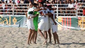 Seleção Nacional de futebol de praia volta a vencer Japão em jogo de preparação