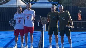 Seleção Nacional masculina alcança pleno de vitórias na fase de grupos do Europeu de padel