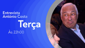 A primeira entrevista: António Costa no Now terça-feira às 22 horas