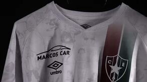 Nova camisola alternativa do Estrela homenageia cultura de banda desenhada da Amadora