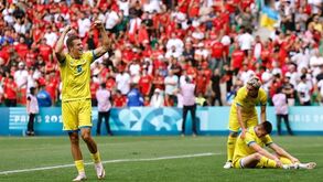 Marrocos perde com golo ucraniano nos descontos... e com 'ajuda' do VAR 