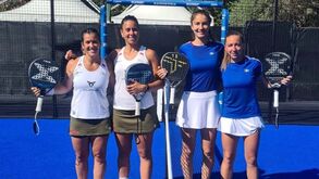 Seleção Nacional feminina termina Europeu de padel no 4.º lugar