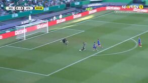 Recebeu de Gyökeres e não desperdiçou: Pote abriu assim o ativo no Sporting-Ath. Bilbao