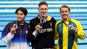 Alemão Lukas Maertens conquista primeiro ouro na natação