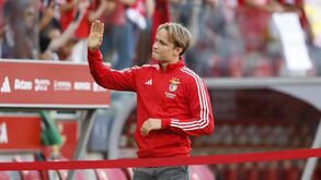 Schjelderup fala sobre a lesão: «Sinto-me melhor a cada dia que passa»