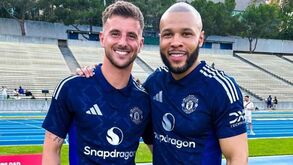 Pugilista Chris Eubank Jr. treina com Manchester United