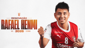 Rafael Henmi renova contrato com o Sp. Braga