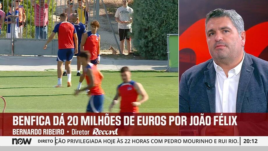 Diretor de Record em declarações no programa 'Record na Hora' no Now