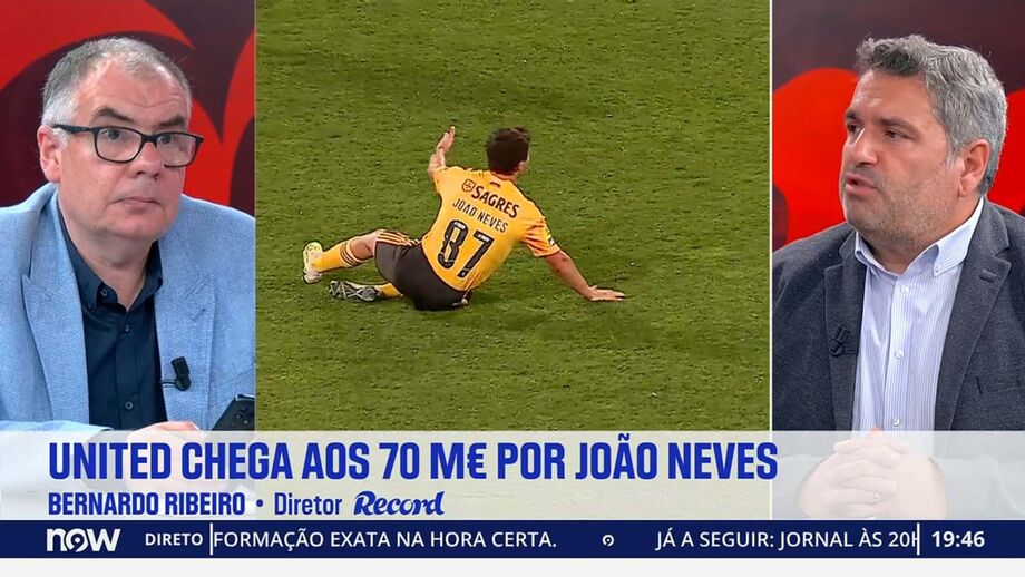 Diretor de Record em declarações no programa 'Record na Hora' no Now