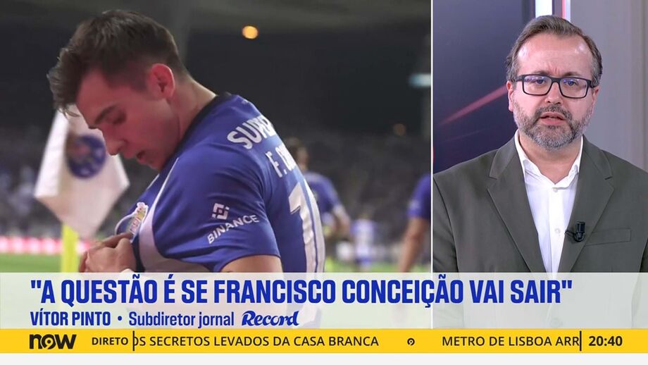 Subdiretor de Record em declarações no programa 'Record na Hora' no Now