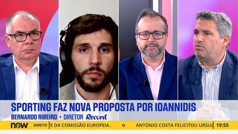 Diretor de Record em declarações no programa 'Record na Hora' no Now