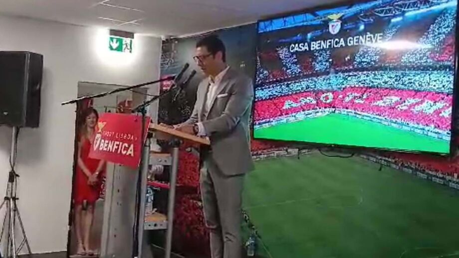 Presidente abordou a época na inauguarção da Casa do Benfica de Genebra