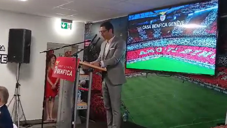 Garantia foi dada pelo presidente do Benfica na inauguração da Casa do Benfica de Genebra