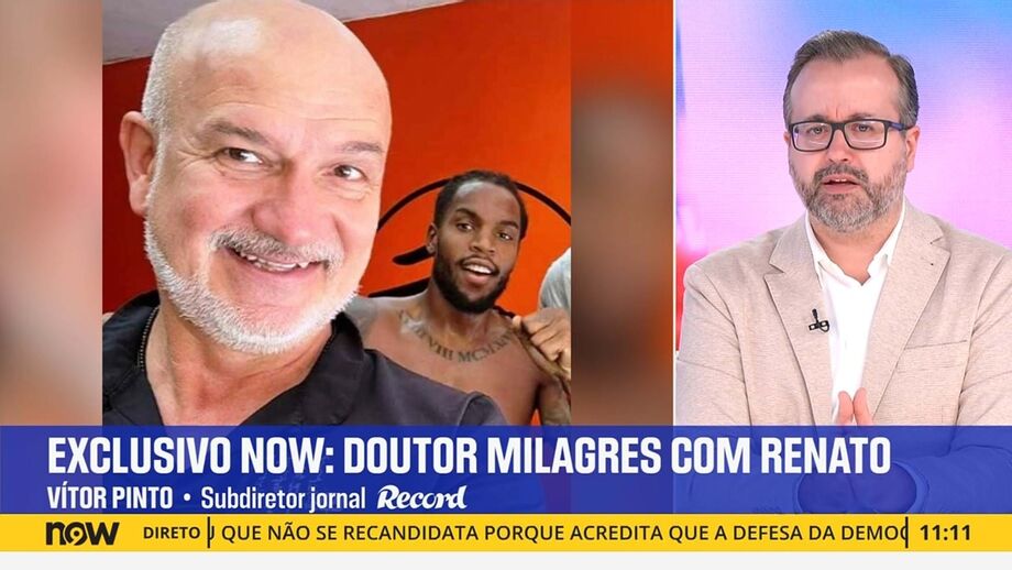 Subdiretor de Record em declarações no programa 'Mercado Now'