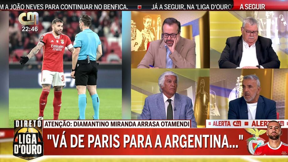 Comentador da CMTV sobre declarações do argentino