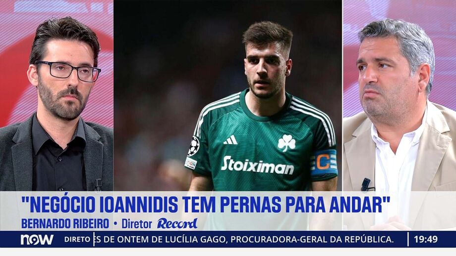 Novo raide envolto em secretismo: Sporting em Atenas por Ioannidis
