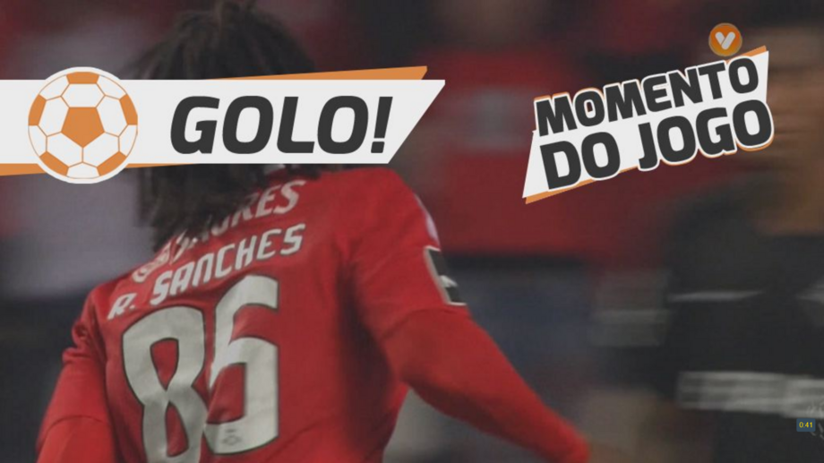 O golo de Renato Sanches que fez Rui Costa sorrir