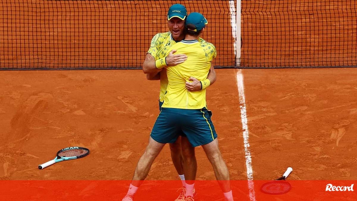 Matthew Ebden e John Peers campeões de pares masculinos em Paris'2024