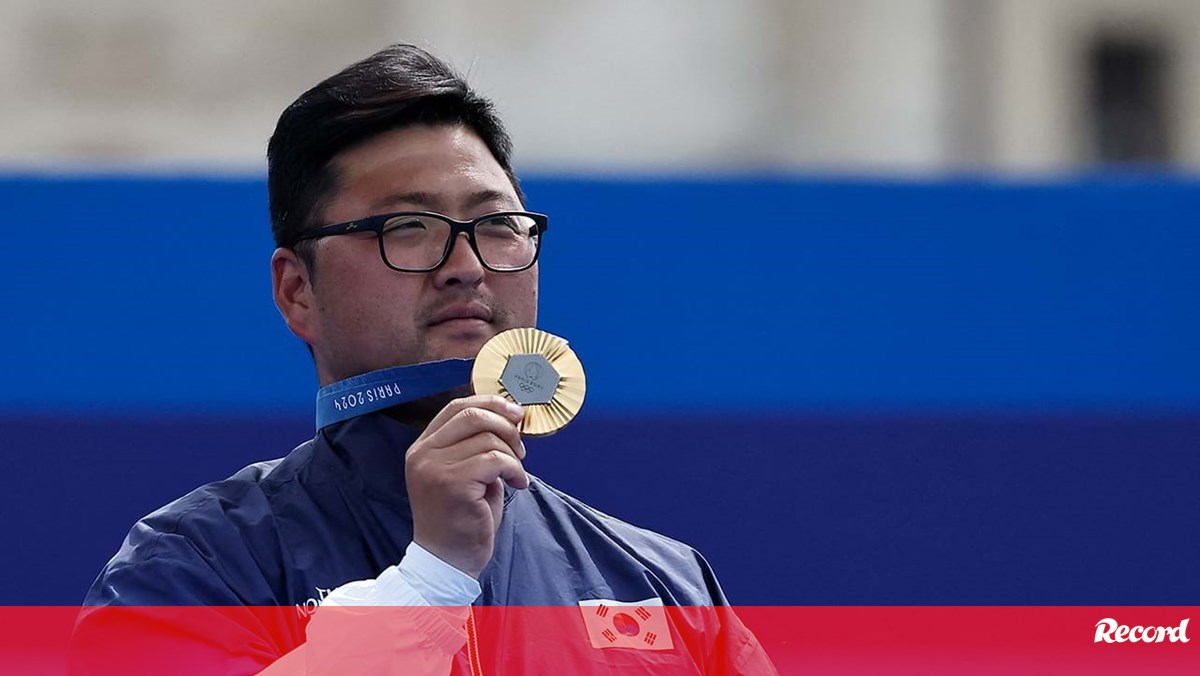 Novo ouro de Woojin Kim e Coreia do Sul faz pleno no tiro com arco