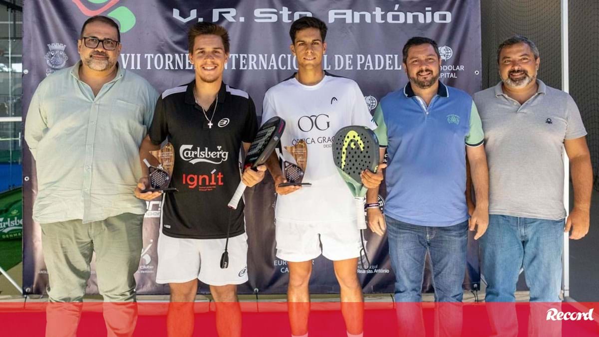 Diogo Jesus/Pedro Graça e Catarina Santos/Patrícia Ribeiro brilham no Padel Clube de Vila Real de Santo António