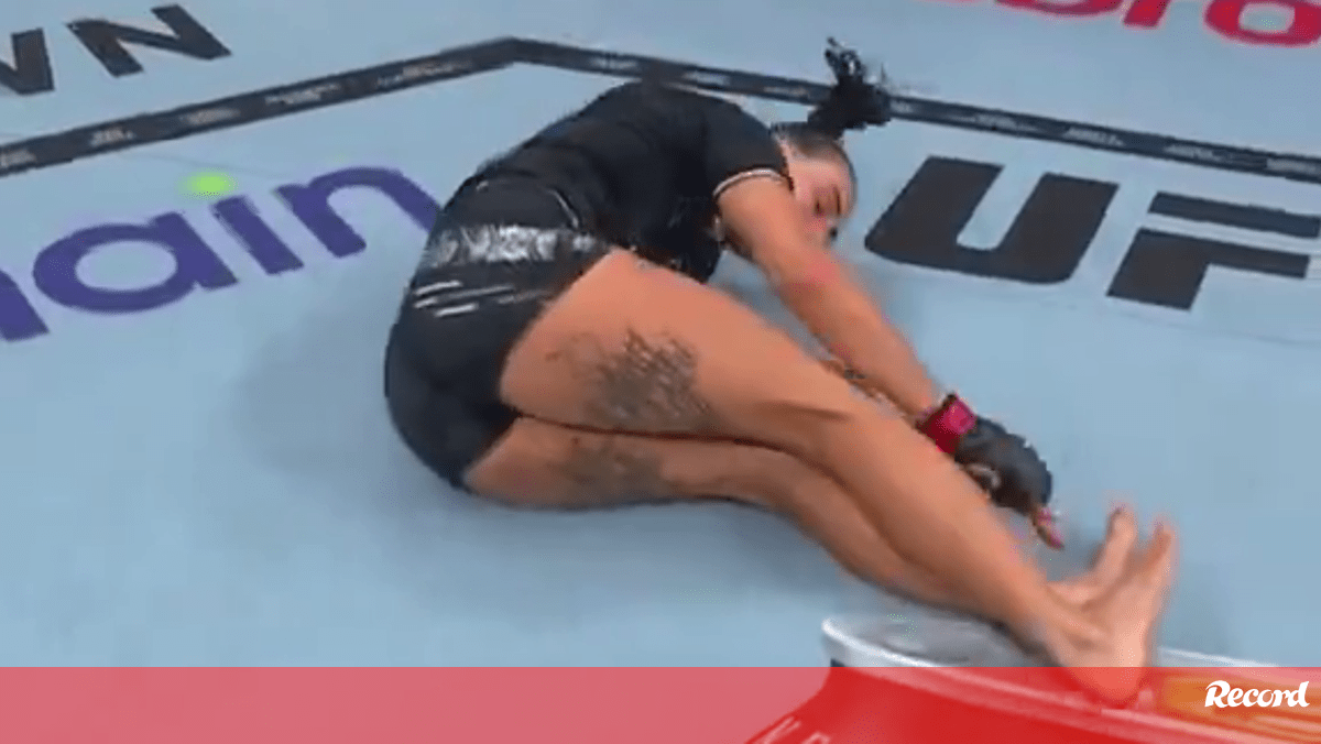 Lutadora de MMA vence combate do UFC e 'imita' a breakdancer australiana do momento