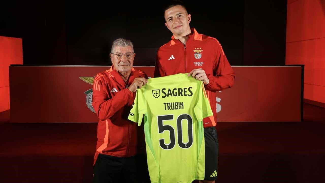 Trubin com José Henrique