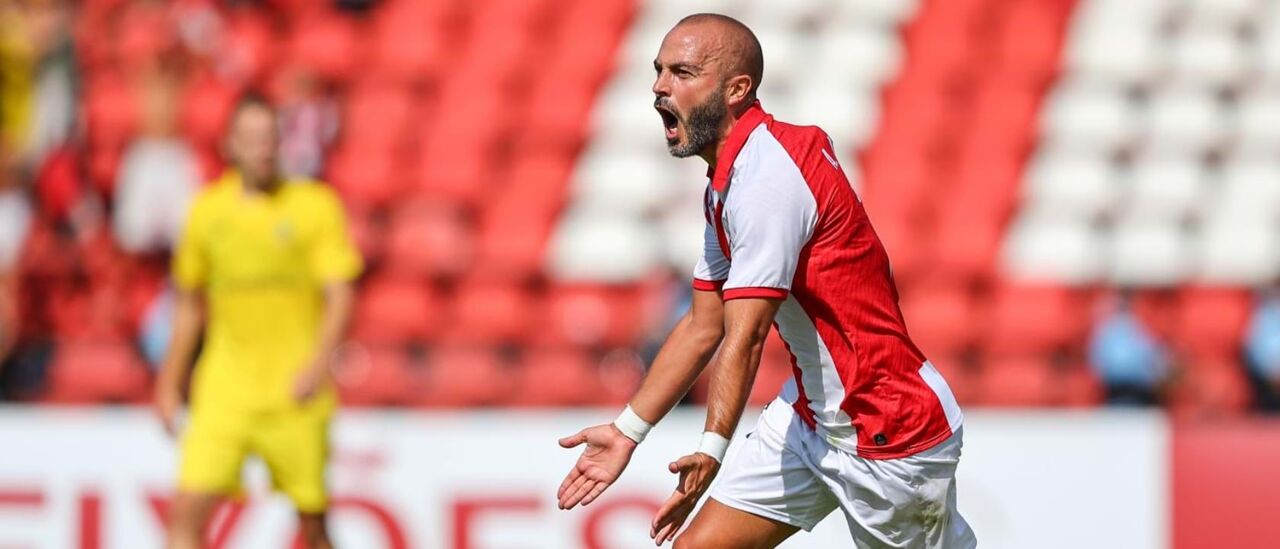 André André fez dois golos ainda na 1.ª parte 