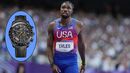 Noah Lyles - Omega Speedmaster Apollo 8 'Dark Side of the Moon' Black Ceramic, 13 mil euros