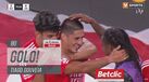 Depois da assistência, o golo: o remate colocado de Tiago Gouveia que aumentou a vantagem do Benfica