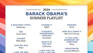 Playlist de Barack Obama