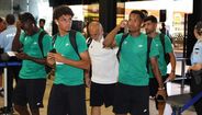 Gabriel Silva à partida para a Madeira, esta sexta-feira