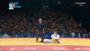 O momento em que Patrícia Sampaio eliminou a vicecampeã olímpica no judo