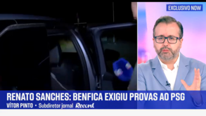 Exclusivo Now: Rui Costa exigiu ao PSG garantias sobre condição física de Renato Sanches