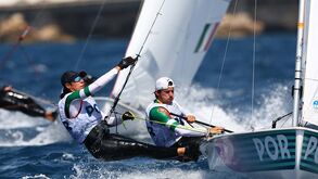 Carolina João e Diogo Costa terceiros na 2.ª regata de 470 de Paris'2024