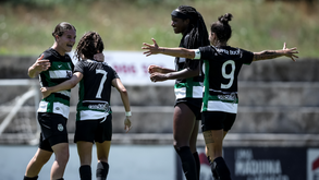 Telma Encarnação estreia-se a marcar pelo Sporting com um hat trick