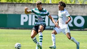 Sporting B vence na Covilhã com Gabriel Silva a bisar na estreia: os golos do miúdo de 17 anos